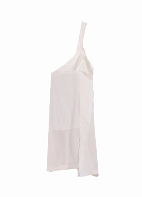 LINEN UNTWISTED LAWN JUMPER SKIRT Silky Silhouette