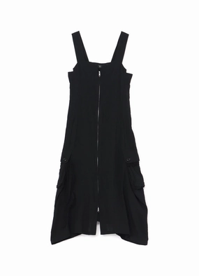 LINEN WORK DRESS Satin-Finish Quick Fit