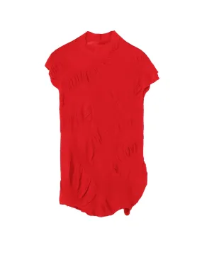 LINKS KNIT WG GATHER FRENCH SLV PO Travel Layer MultiDirectional Elasticity