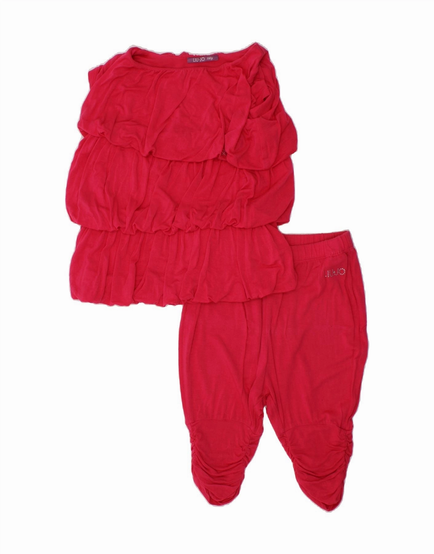 Smart Indoor LIU JO Baby Girls 2 Piece Set 12-18 Months Pink Viscose