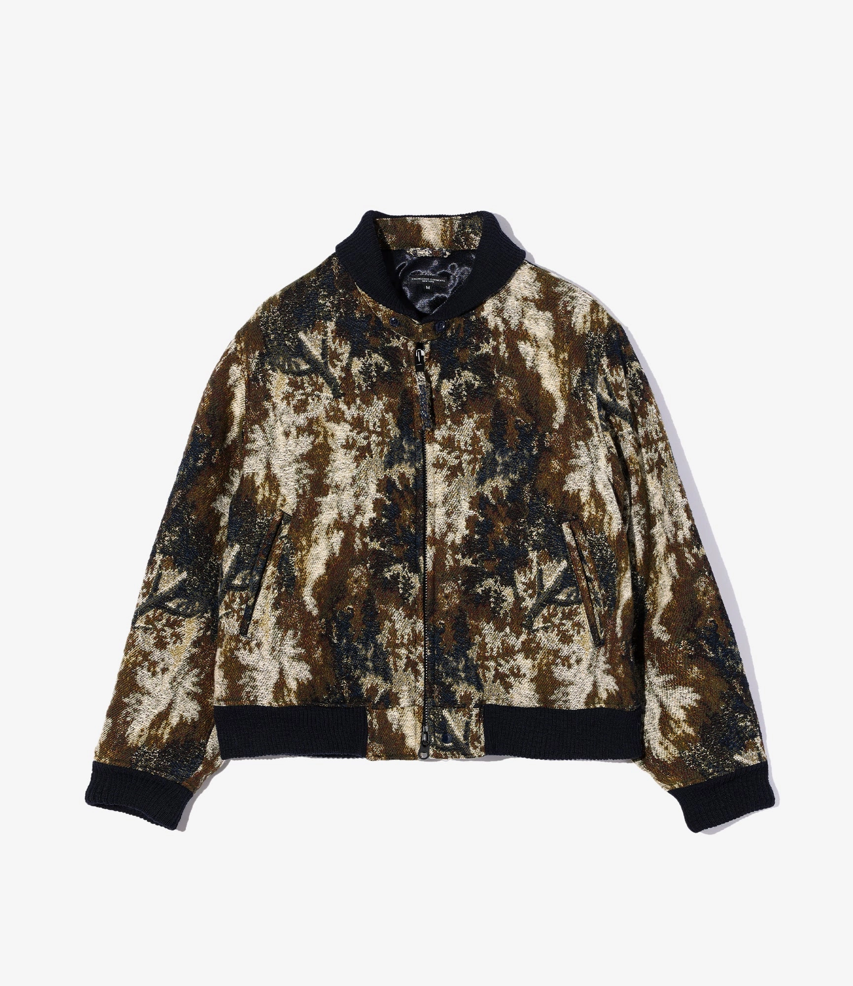 Everyday apparel LL Jacket ?C Olive/Navy Forest Camo Jacquard