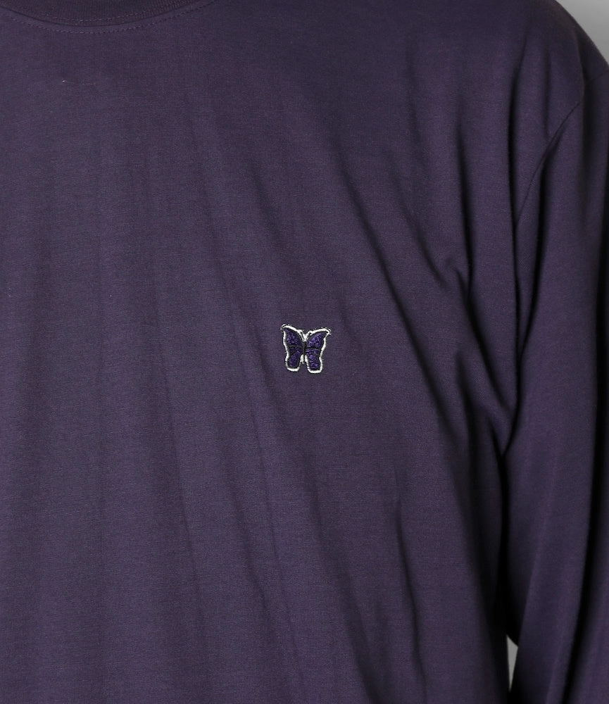 Travel Style Trend Daily Comfort Style Long Sleeve Mock Neck ?C Purple Jersey