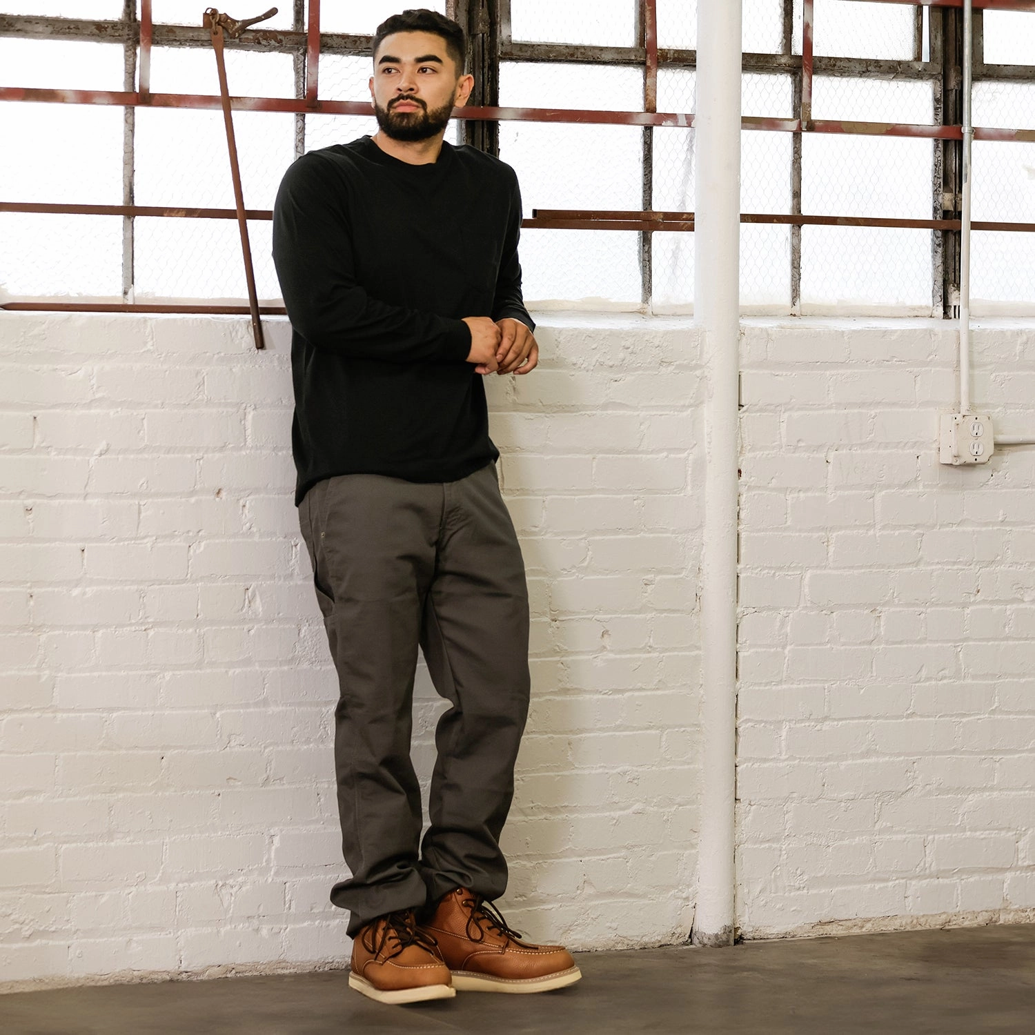 Long Sleeve Work Shirt - Mens Seasonal Fashion