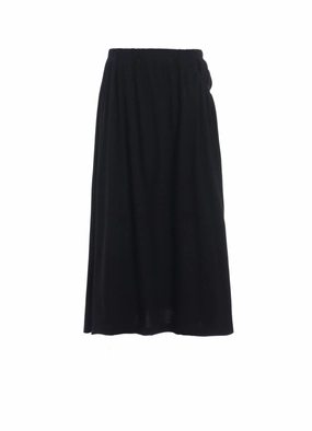 LONG STAPLE COTTON JERSEY SKIRT Edge Shape Celebration Wear