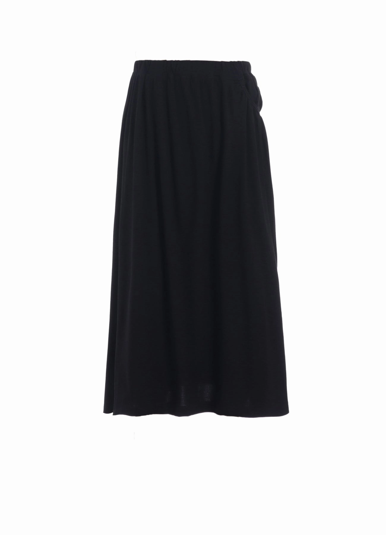 LONG STAPLE COTTON JERSEY SKIRT Edge Shape Celebration Wear
