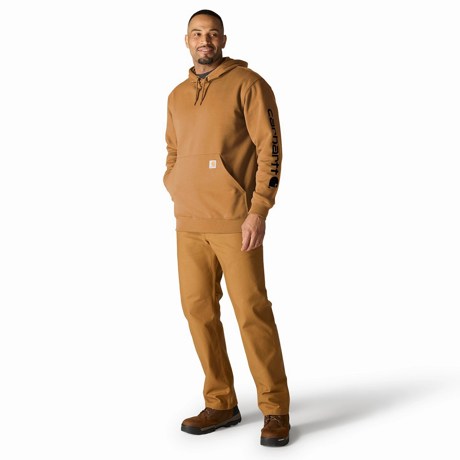 Viral Item Elasticated Waistband Loose Fit MW PO Hoodie -Mens