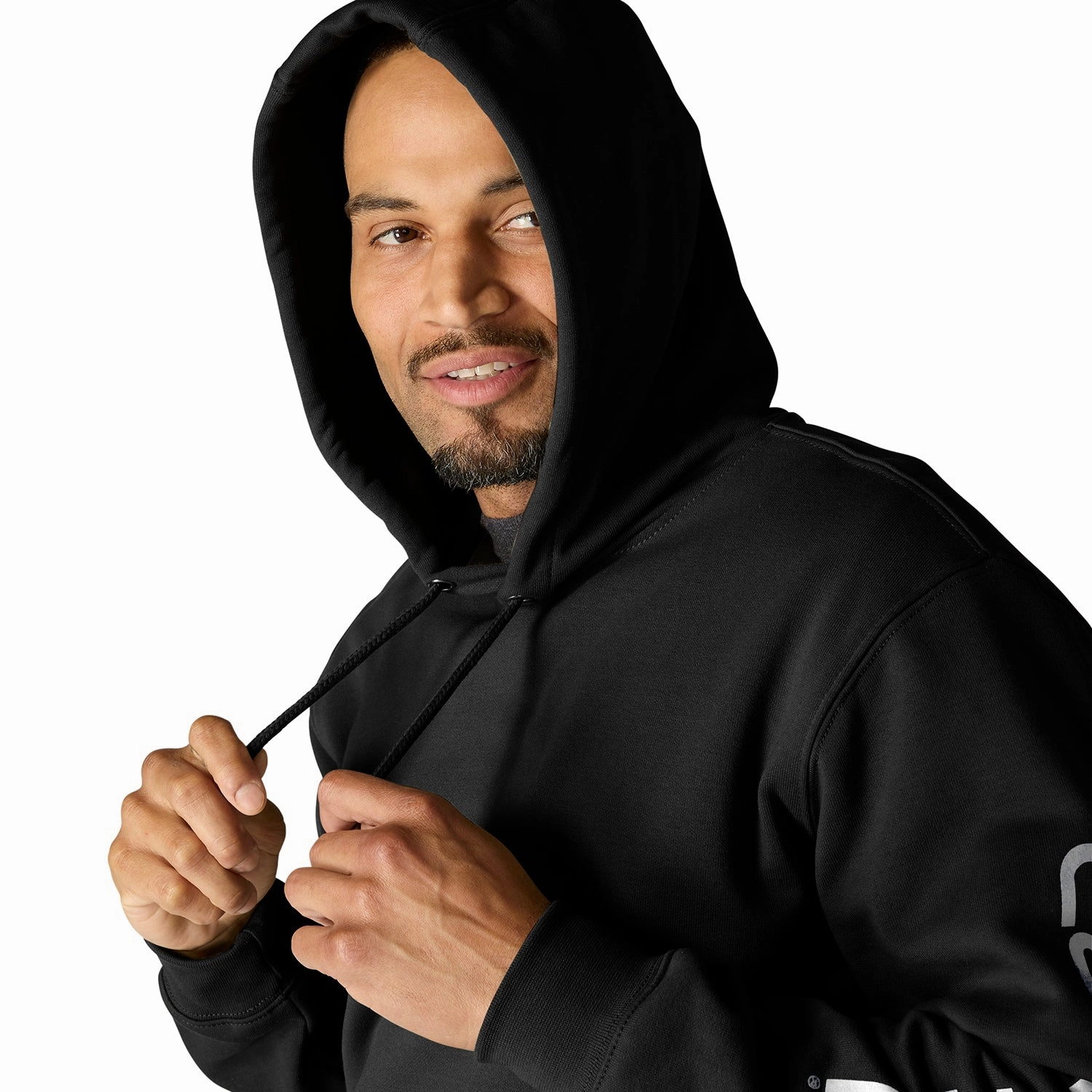 Middle Eastern style thermal fabric Loose Fit MW PO Hoodie -Mens