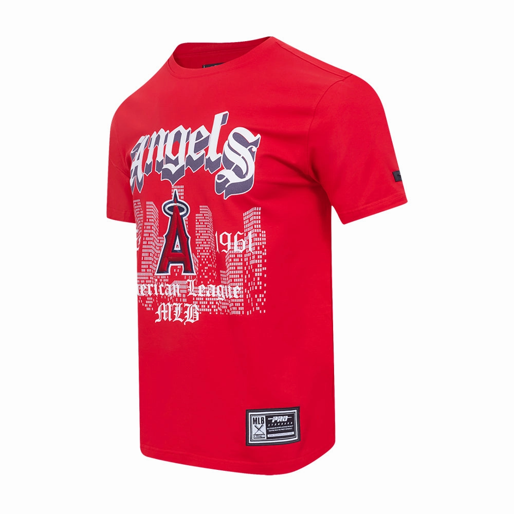 Los Angeles Angels Old English Tee -Mens Tomboy look
