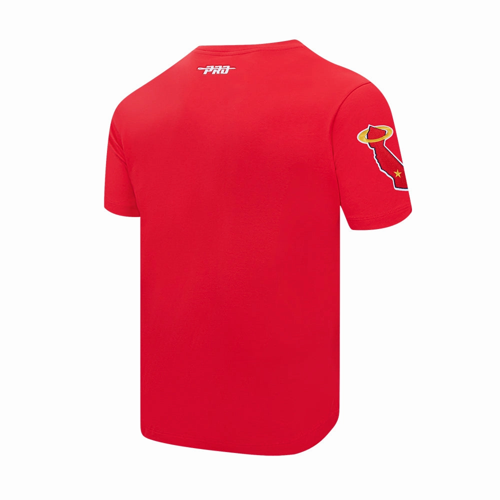 Durable Stitching Soft Apparel Los Angeles Angels Old English Tee -Mens