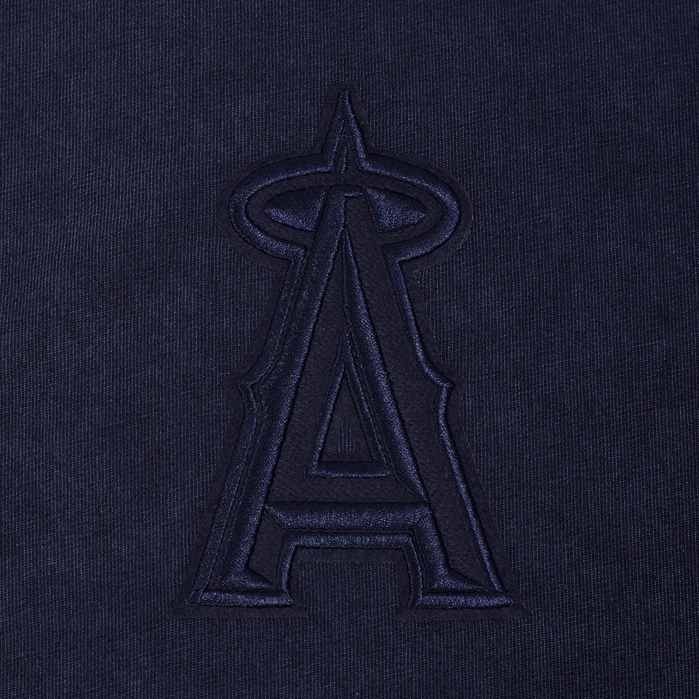 Los Angeles Angels Washed Crew -Mens Relaxed Comfort Wear Lightweight Material