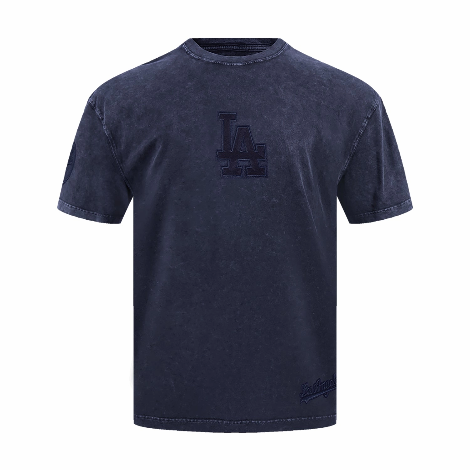 LayeredHemDetails Cozy Style Los Angeles Dodgers Washed Crew -Mens