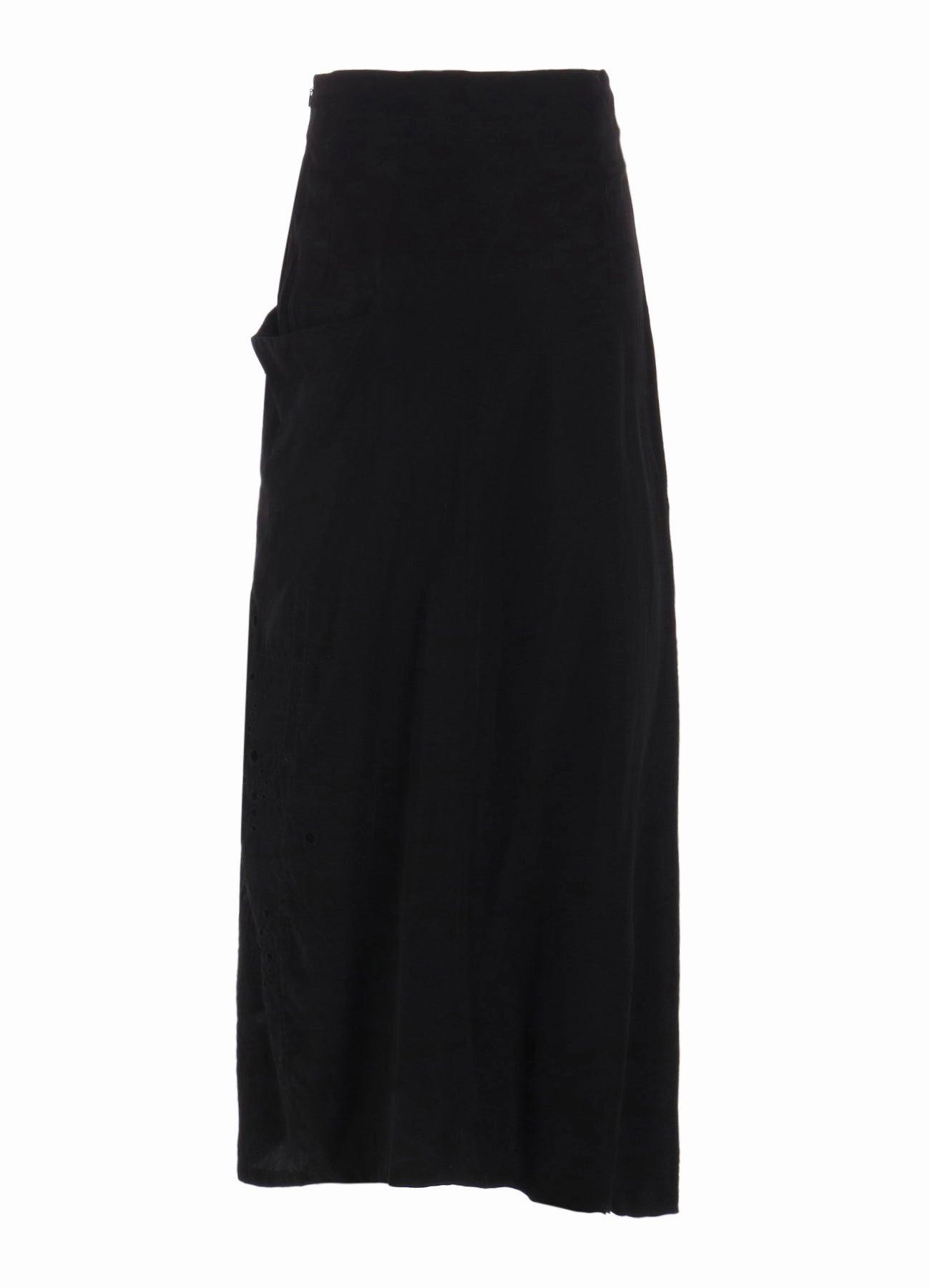 CUPRO/DUNGAREE BALLER LACE LEFT CLOTH SKIRT Warm Touch