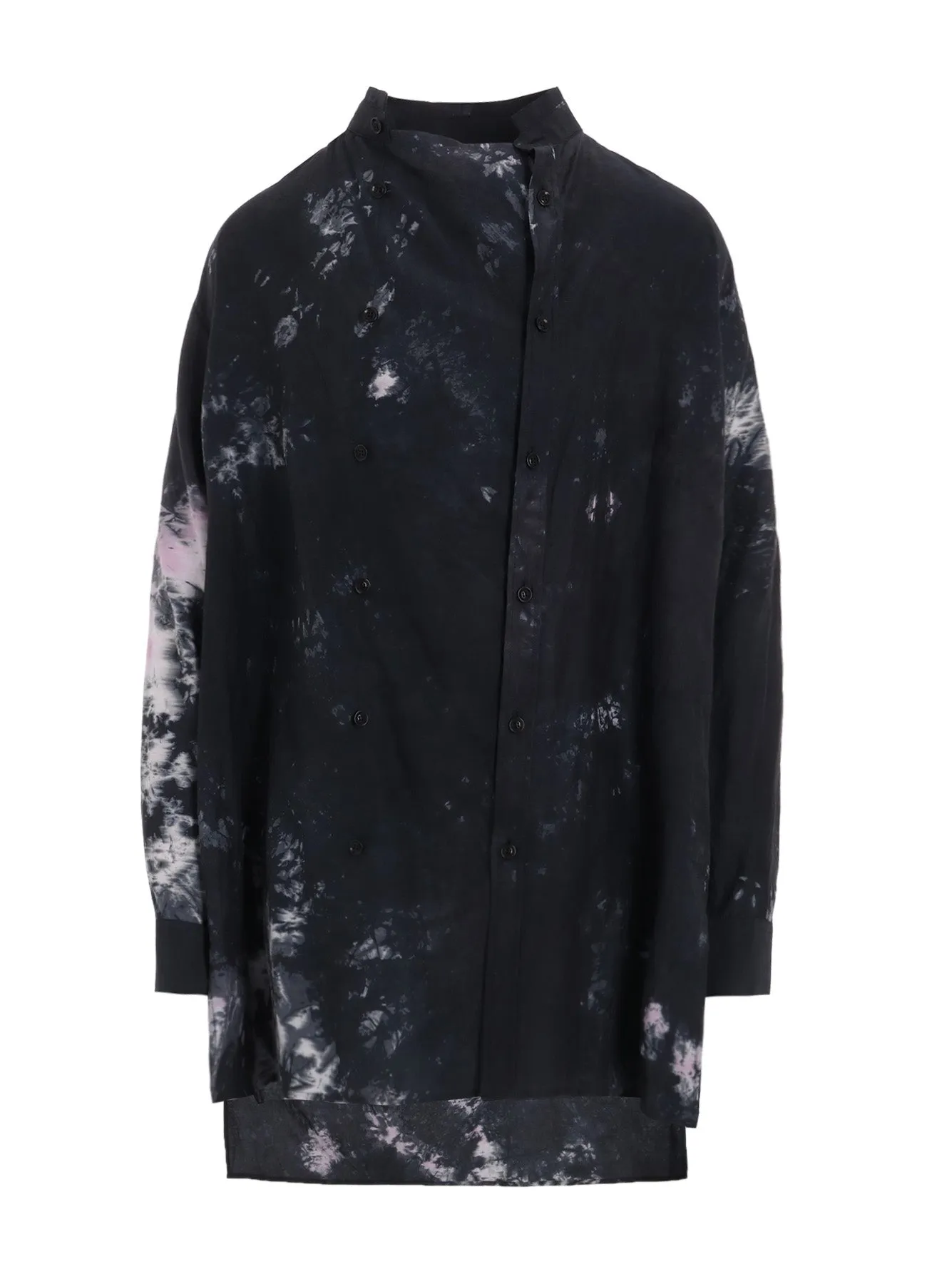 CU/C TWILL THRENE DYE RIGHT FRONT DOUBLED SHIRT Button-up