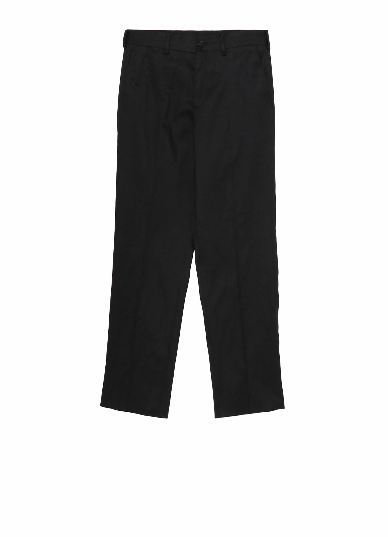 Eco Friendly Dye LINEN COTTON TWILL NO-TUCK PANTS