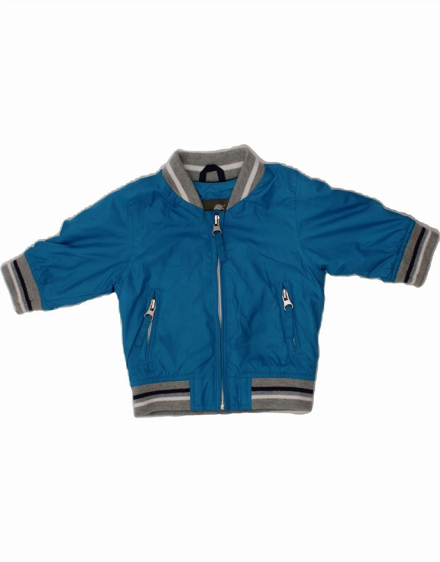 Modern Look suitable for dance parties TIMBERLAND Baby Boys Bomber Jacket 0-3 Months Blue Polyester