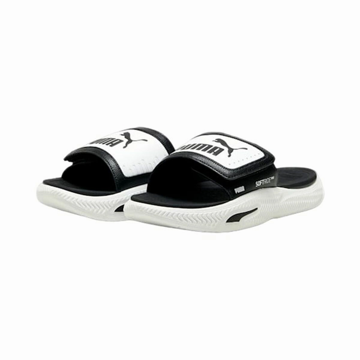 Closed Toe Design Women's Flip Flops Puma SoftridePro Slide 24 Black