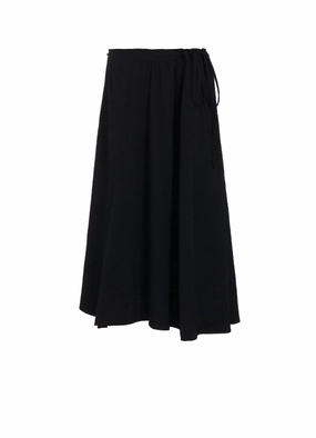 GABARDINE L GATHERED FLARE SKIRT Smart Layering Day To Night