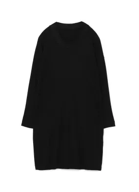 LYOCELL STRETCH RIB JERSEY LONG SHIRT Stretch Fabric