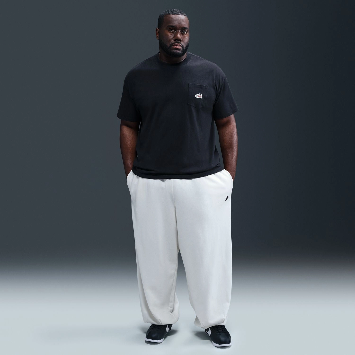 M90 Snkr Patch Tee - Mens DropShoulderDesign