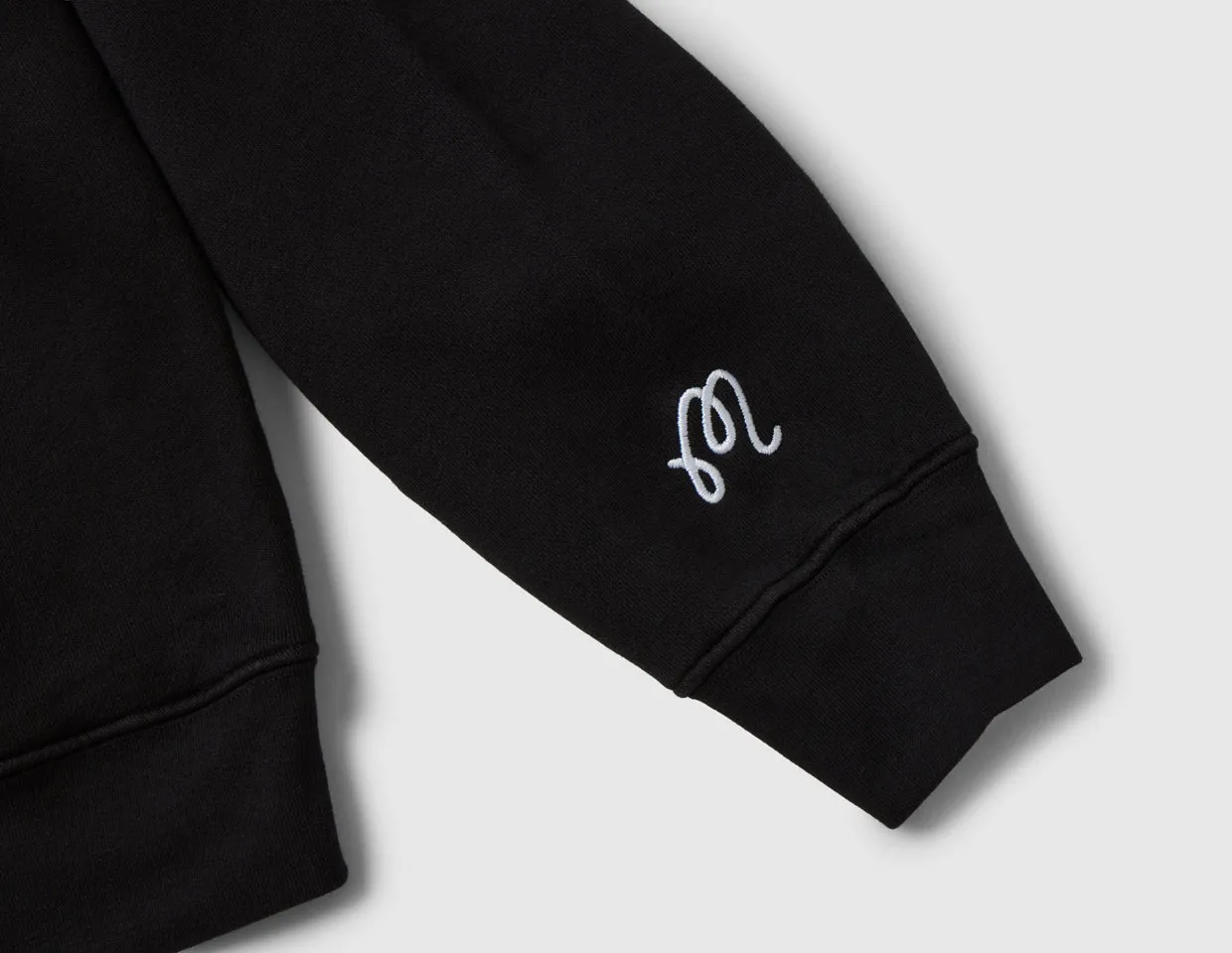 Malbon Fesque Hoodie / Black Cozy And Stylish Fashion Piece