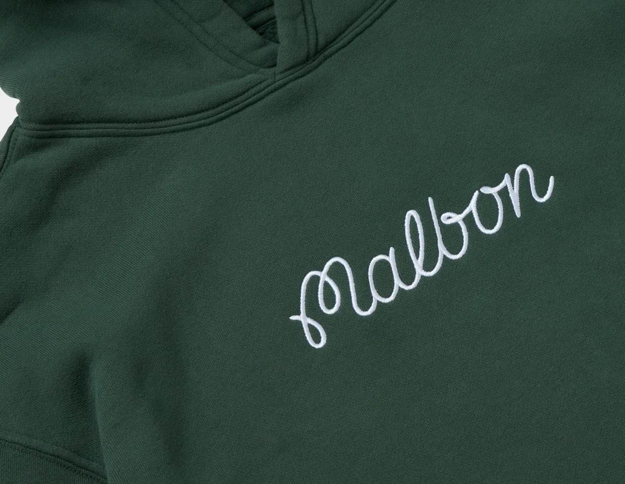 Relaxed Vibe Malbon Fesque Hoodie / Forest