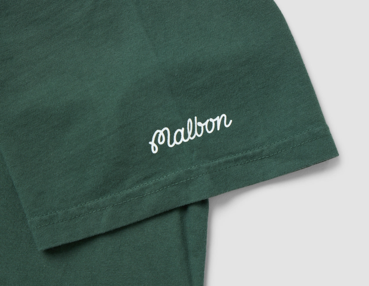 Multi Directional Stretch Sporty Top Malbon Bermuda T-shirt / Forest