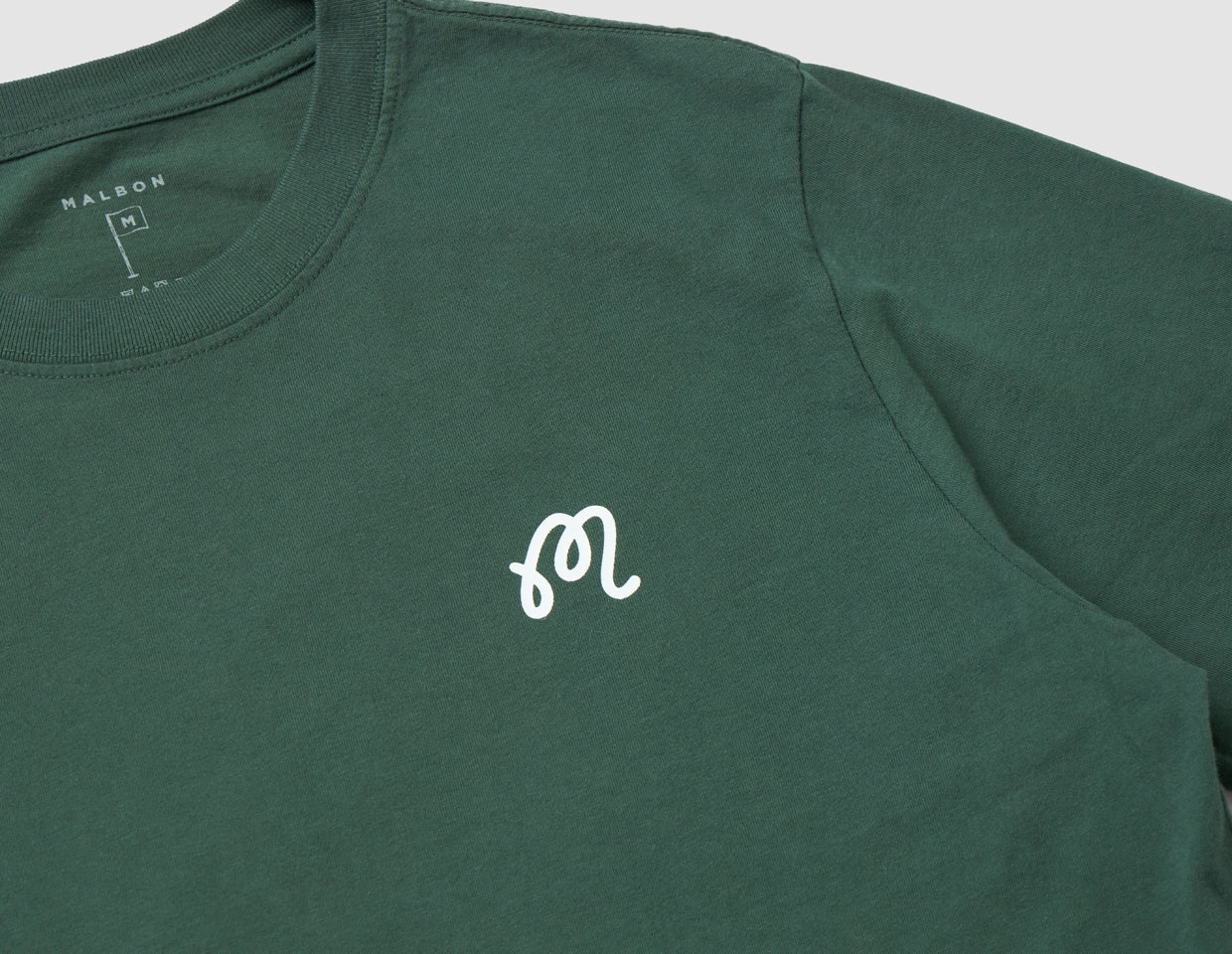 Malbon Bermuda T-shirt / Forest NoSideSeams Classic Vibes