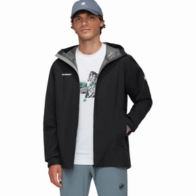 Support Layer Flexible design adjusts to various foot types and gaits Mammut Linard Light Hooded Jacket Men