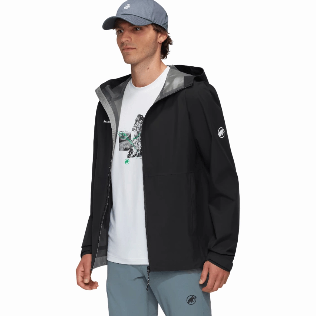 All components tested for dynamic movement accuracy Mammut Linard Light Hooded Jacket Men