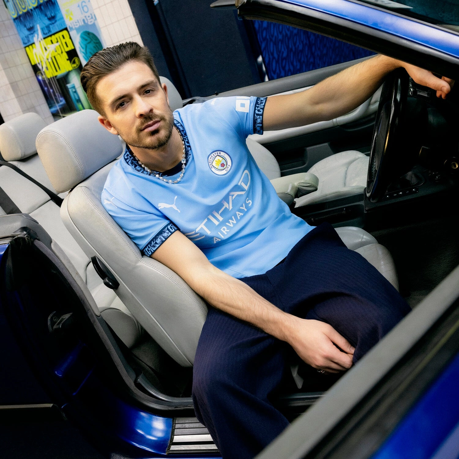 Quick-Drying Shirt Manchester City 24/25 Authentic Jersey - Mens