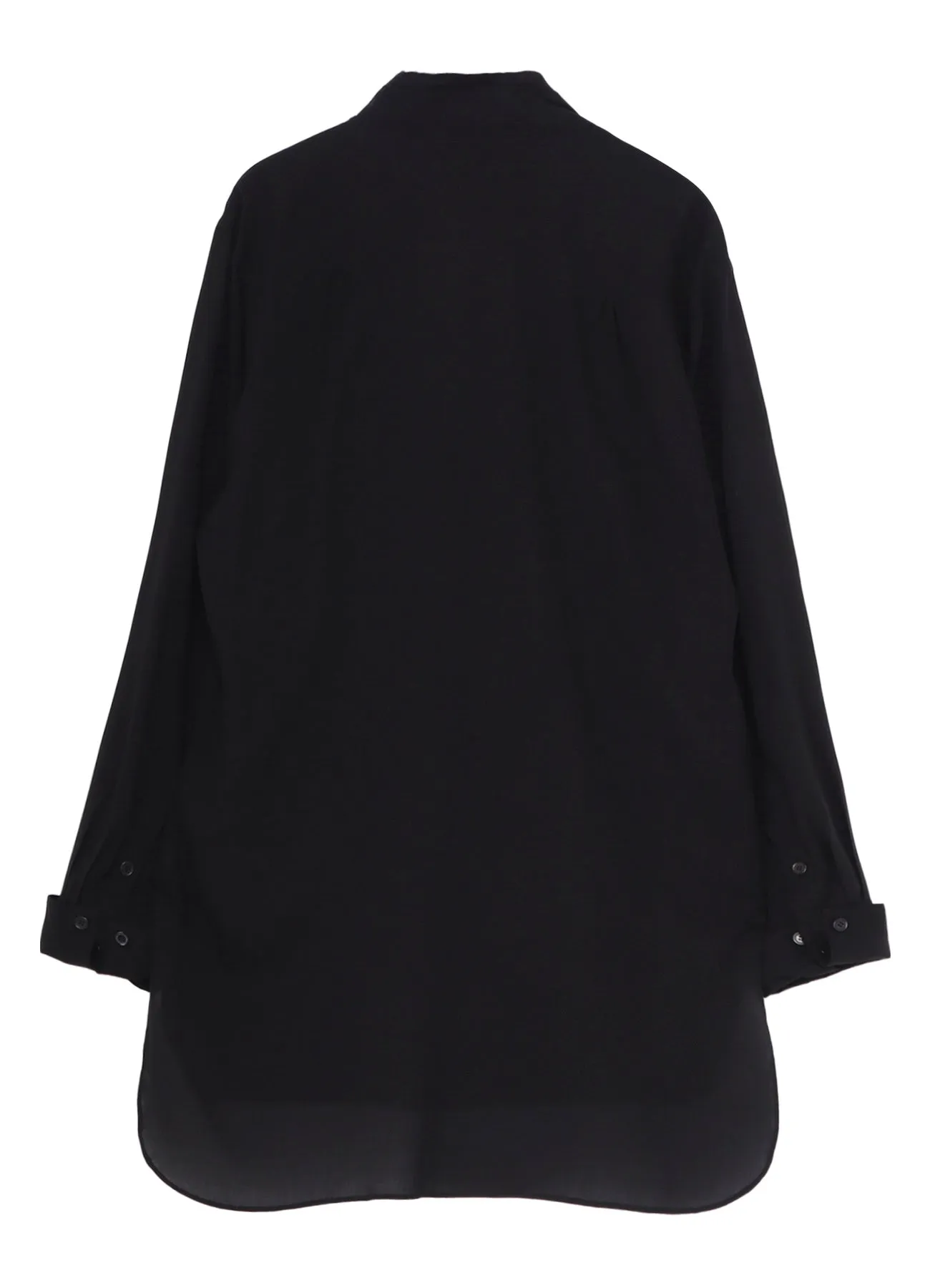 Vibrant color CELLLOSE LAWN DOUBLE STAND BLOUSE