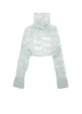 FadeResistant Treatment MAON HIGH-NECK CROPPED TOP