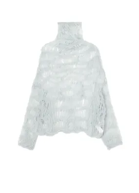 Ribbed Edging Odor Control Technology MAON HIGH-NECK TOP