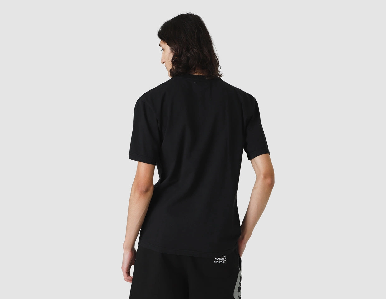 MARKET Icy Hot T-shirt / Washed Black Classic Chic