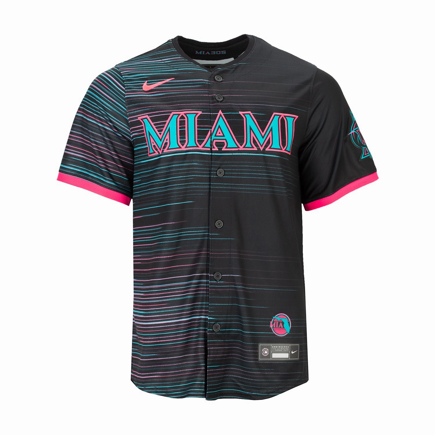 Trendy Fashion Marlins City Connect Jersey - Mens