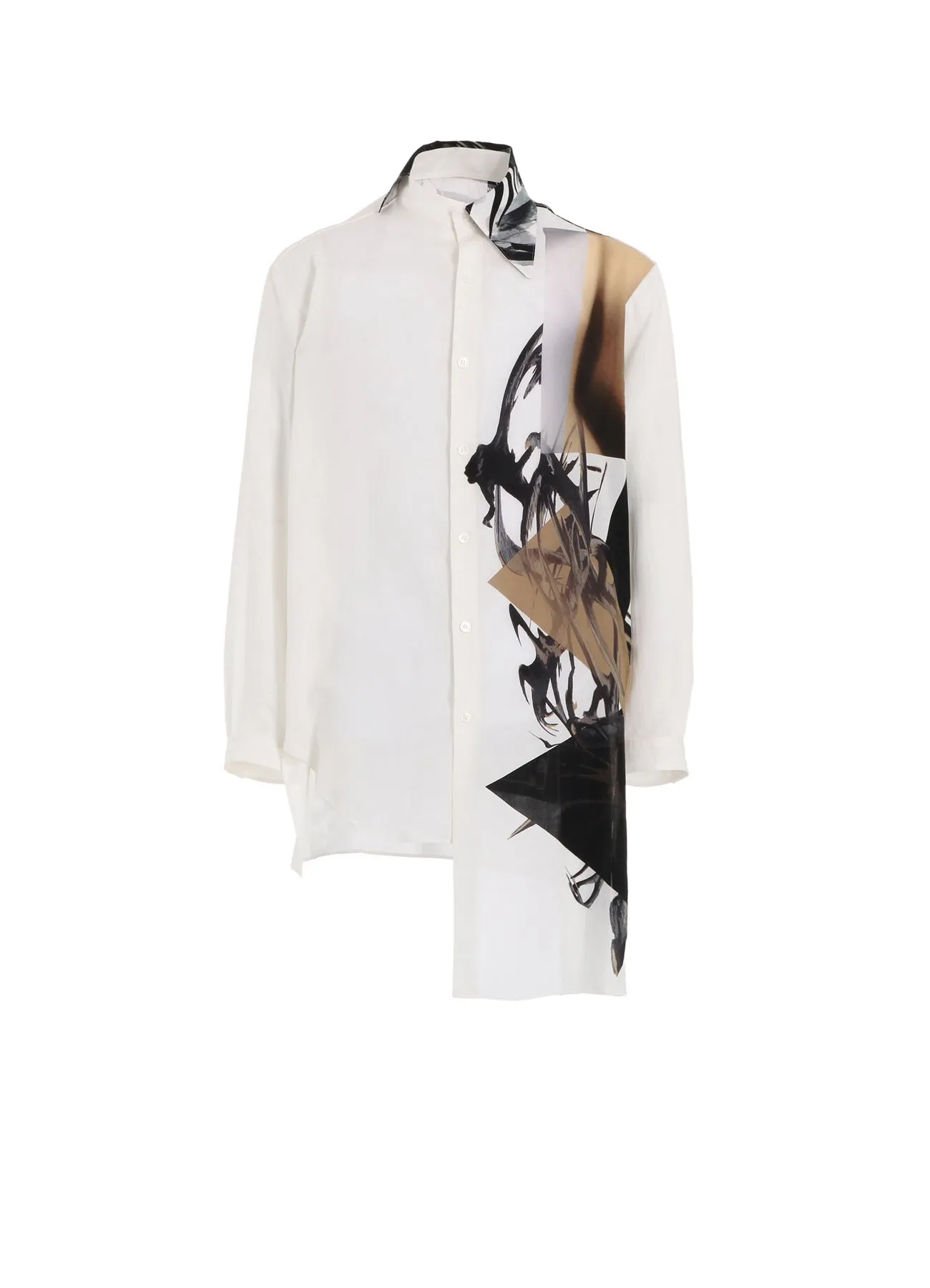 Summer Vibes UNBALANCED DESIGN COLLAR BLOUSE