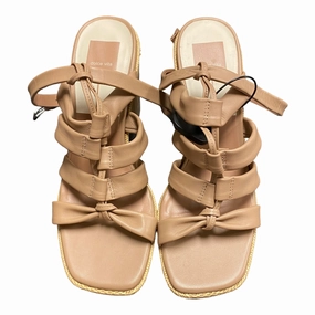 Slip Resistant Grip Mauve Sandals Heels Block Dolce Vita, Size 10