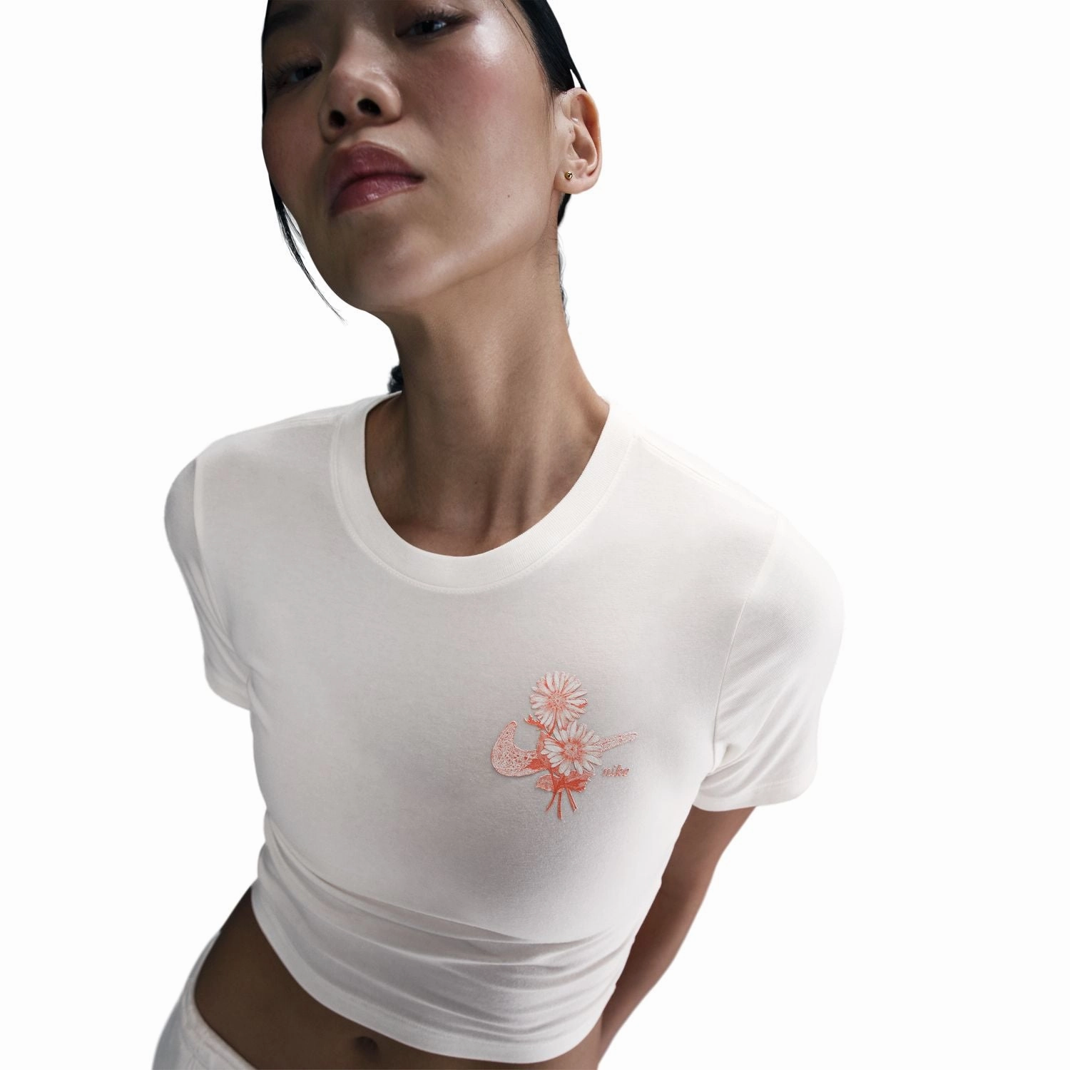 Teenager fashion Elderly Comfort Chill Knit Lace Tee - Womens