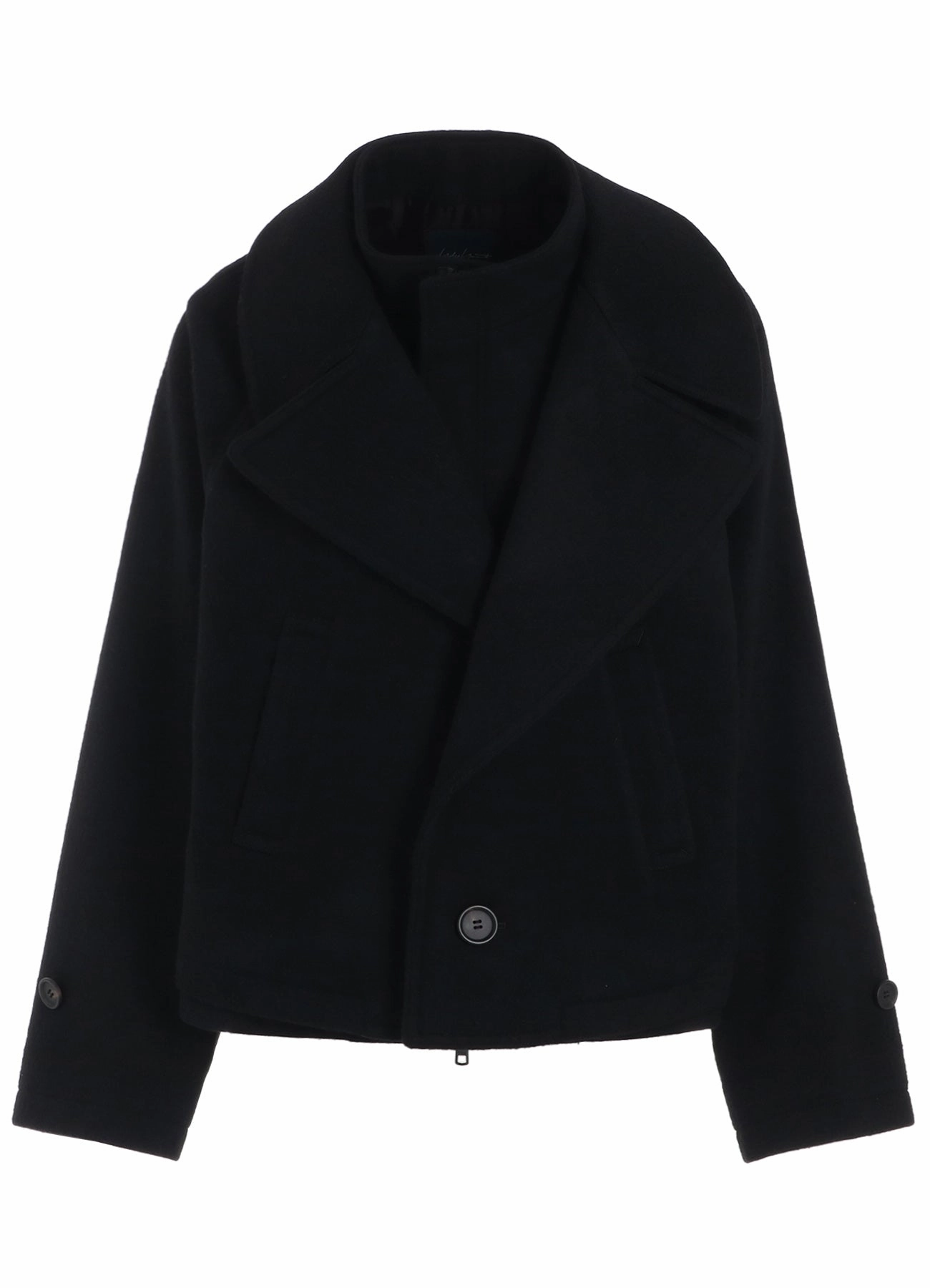 Heavyweight Warmth Recycled Polyester MELTON R- SHORT JACKETS