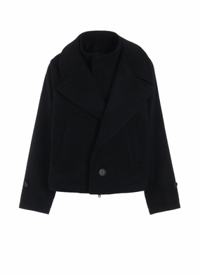 Crisp Detail MELTON R- SHORT JACKETS