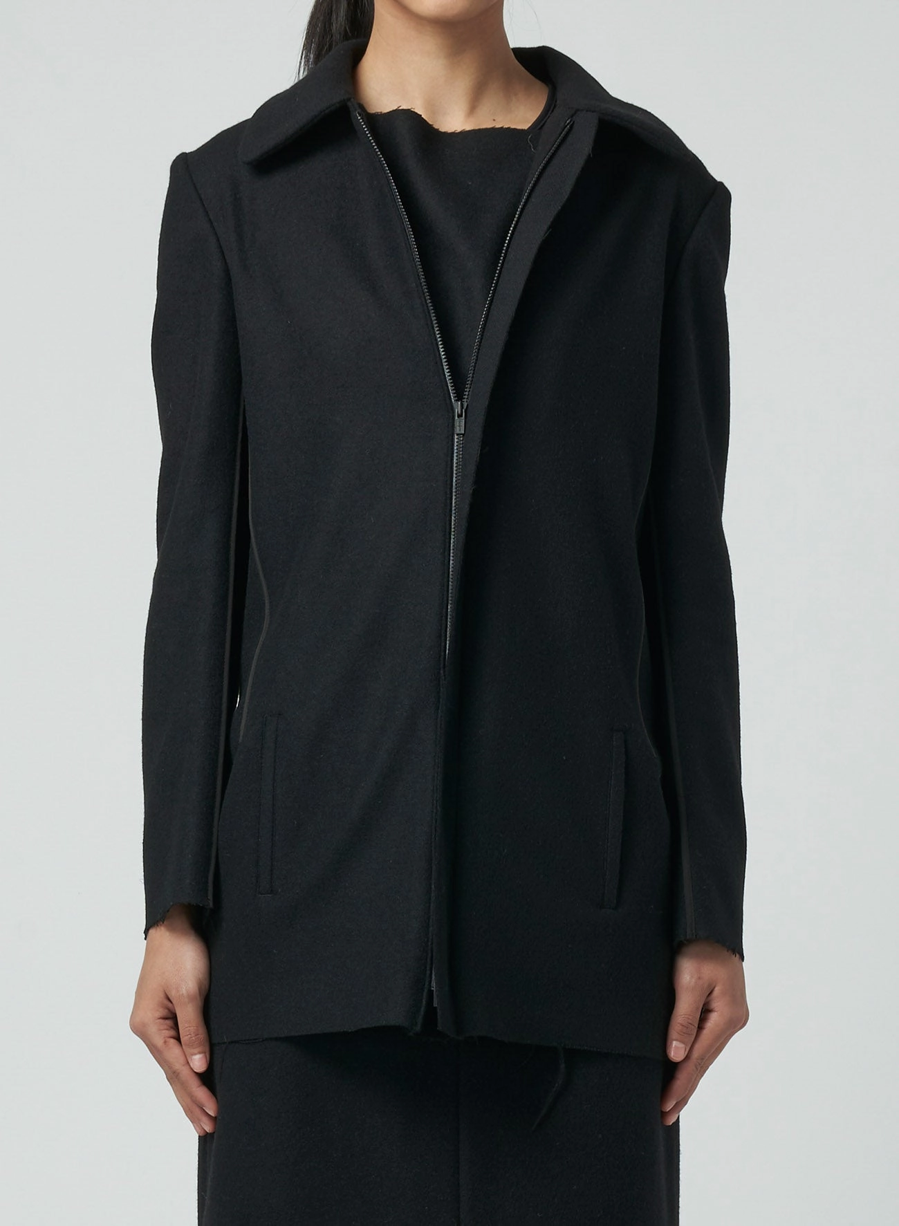 Passion Sustainable MELTON ZIP JACKET