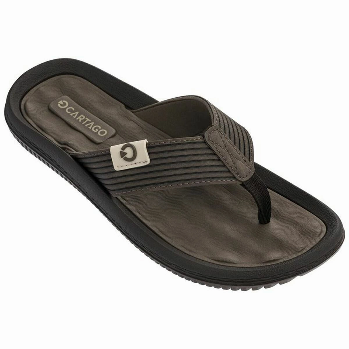 Knit Upper Men's Flip Flops Cartago