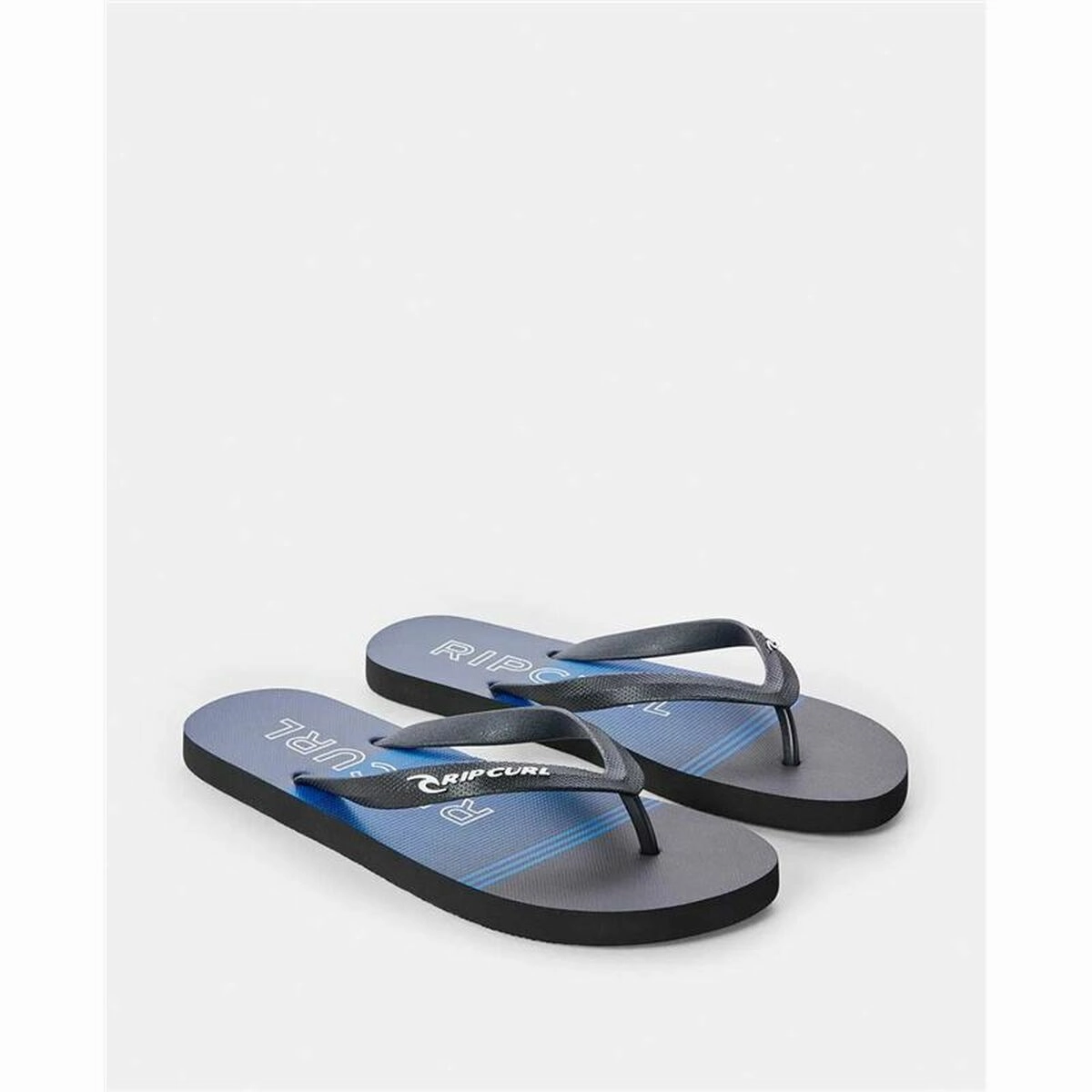 Men's Flip Flops Rip Curl Breakers Bloom Blue Smooth Soles