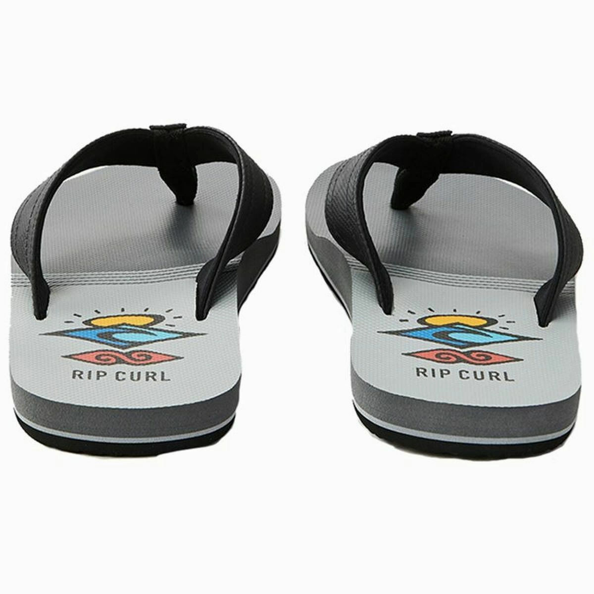 Beach Ready Slip Men's Flip Flops Rip Curl Ripper Grey