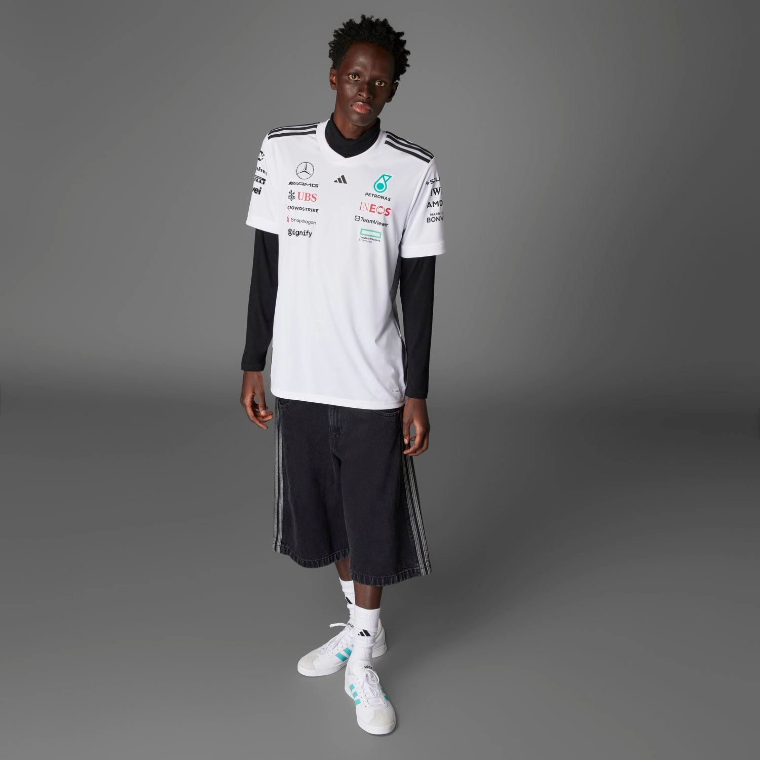 Skin Friendly Lining MER DRIVER REPLICA JERSEY - Mens