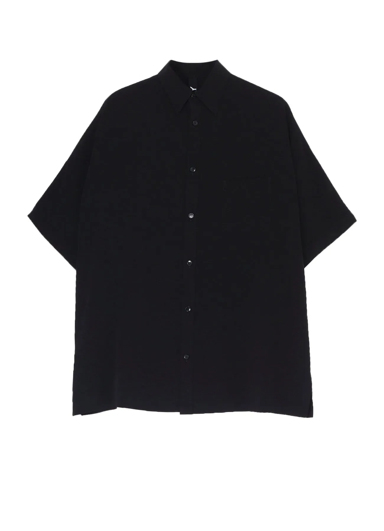 CREPE DE CHINE FRONT DOLMAN BIG SHORT SLEEVED SHIRT Festival Outfit adult clothing