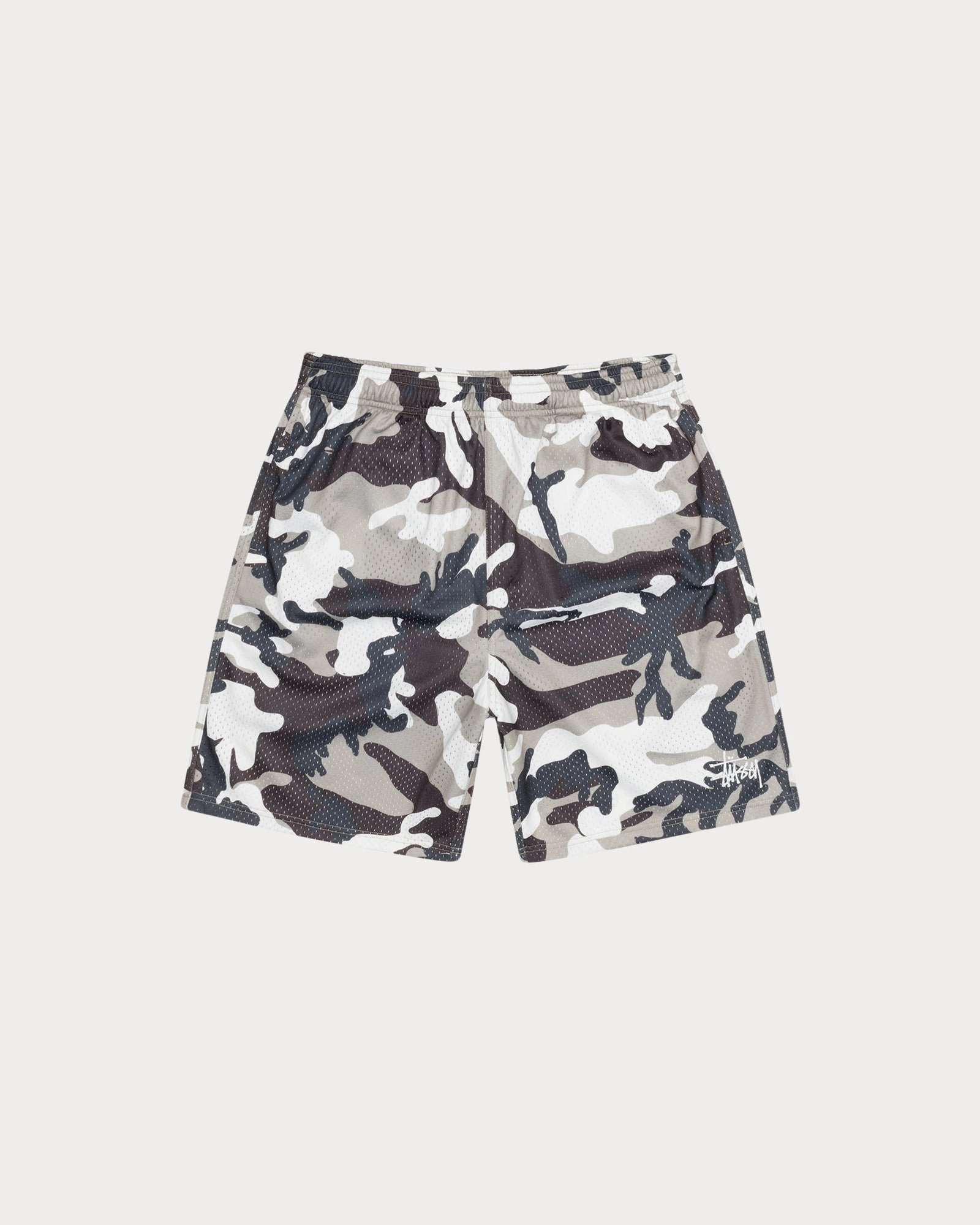 denim alternative Reinforced Stitching MESH SHORT BASIC