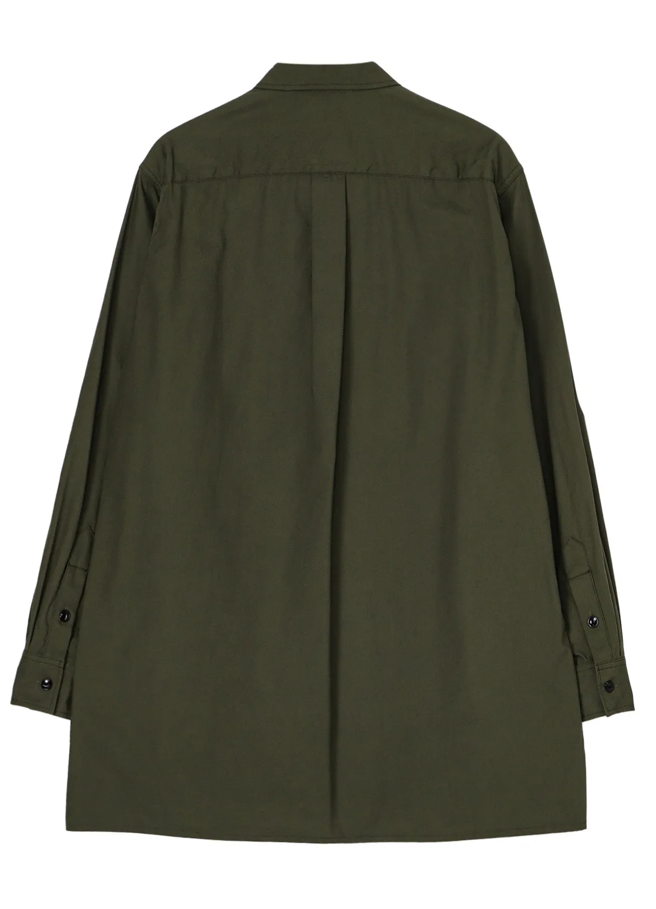 Workwear Approved BS?ARMY POPLIN BIG FLAP SHIRT