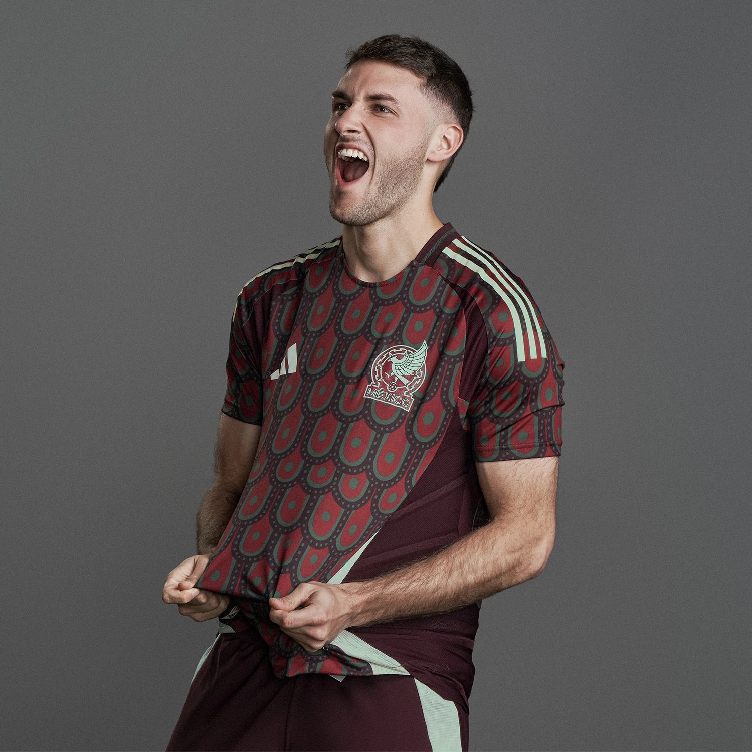 Skin Friendly Lining Weekend Style Trend Mexico 24/25 Authentic Home Jersey - Mens