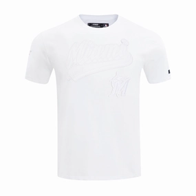 Chic Casual Wear Miami Marlins White Out Tee -Mens